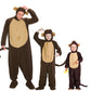 Matching Family Monkey Costumes | Adult & Kids Animal Onesie Jumpsuit