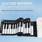 49-Key Roll Up Silicone Piano | Portable Foldable Keyboard for Kids