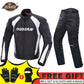 Motorcycle Jacket and Pants Set | Motocross Racing Body Armor Suit Kit