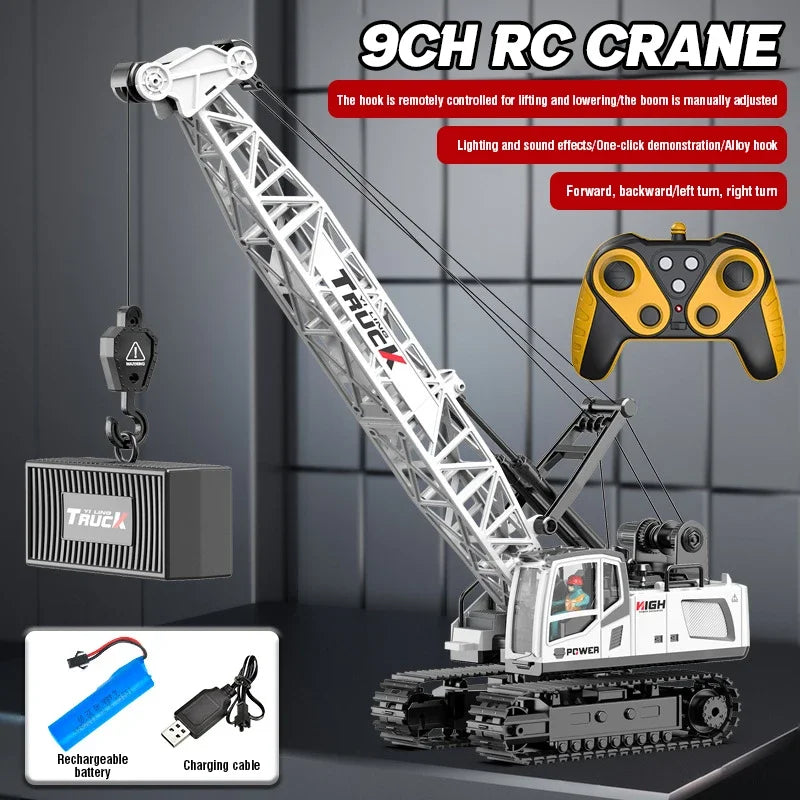 15CH RC Spray Crane Truck | Pro Alloy Metal Remote Control Excavator