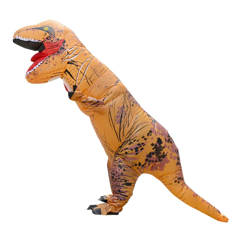 T-Rex Inflatable Costume - Adult & Kids Dinosaur Party Suit