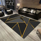 Large Grey Nordic Style Carpet | Deluxe Lounge Rug & Bedroom Floor Mat