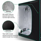 150x150x200cm Grow Tent - Reflective Mylar Hydroponic Tent