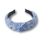 Womens Boho Paisley Hair Band | Vintage Floral Elegant Headband Wrap