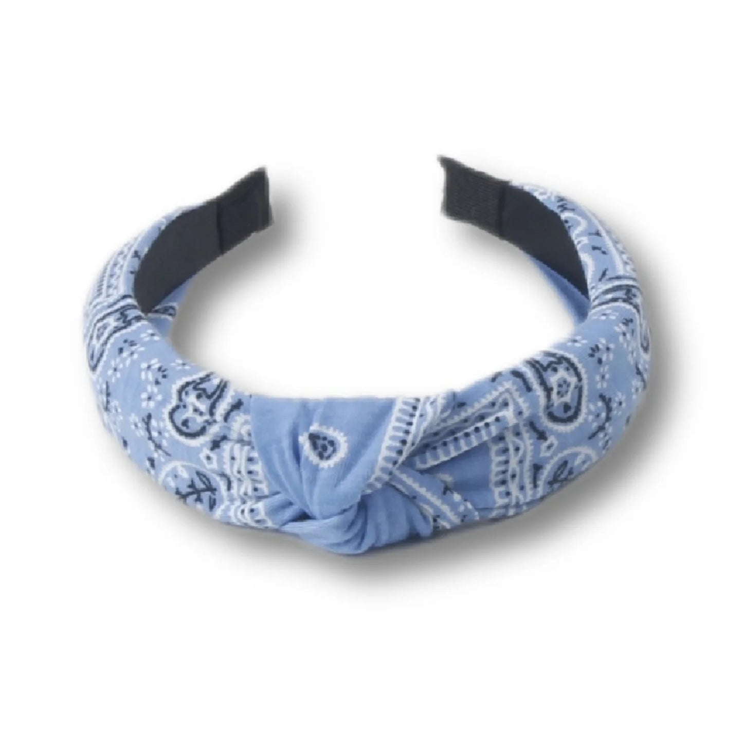 Womens Boho Paisley Hair Band | Vintage Floral Elegant Headband Wrap