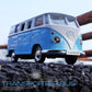 VW T1 Transporter Bus 1:36 Alloy Model | Retro Pull Back Toy Car