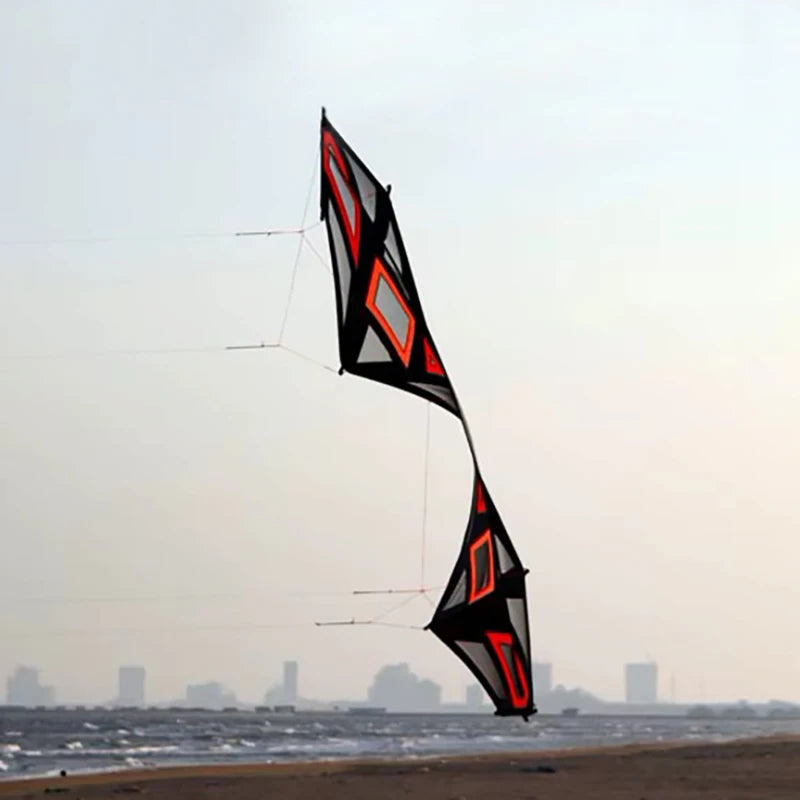 2.4m Quad-Line Stunt Kite - Professional Acrobatic Power Wing