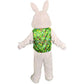 Plush Easter Bunny Costume | Adult Rabbit Mascot Party Outfit & Head