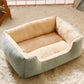 Bed for Cats | Soft Plush Pet Cushion Kitten House Basket Supply Set