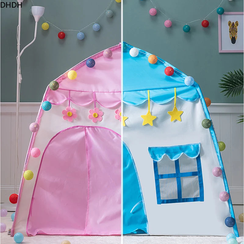 Children's Princess Castle Tent | Folding Indoor & Outdoor Play Cubby