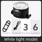 Portable Pet Safety LED Light | USB Rechargeable 4-Mode Dog Collar Tag