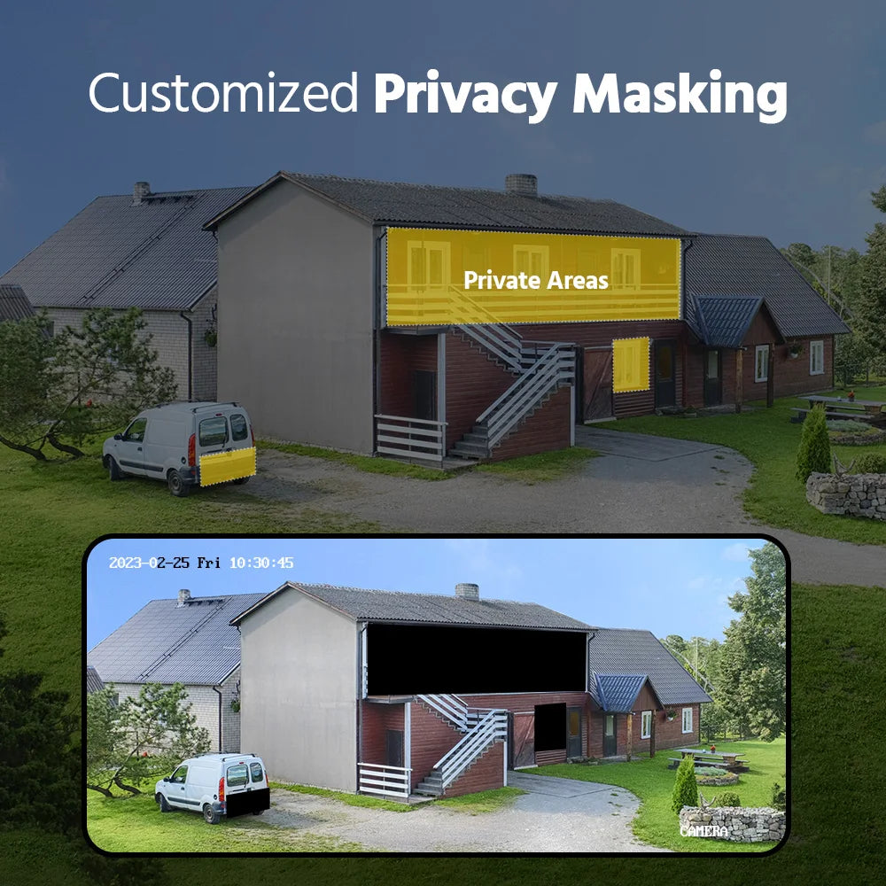 8CH 5MP Lite Security System - 3K Audio Recording Cameras