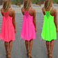 Sexy Womens Mini Summer Dress | Sleeveless Backless Beach Party Robe