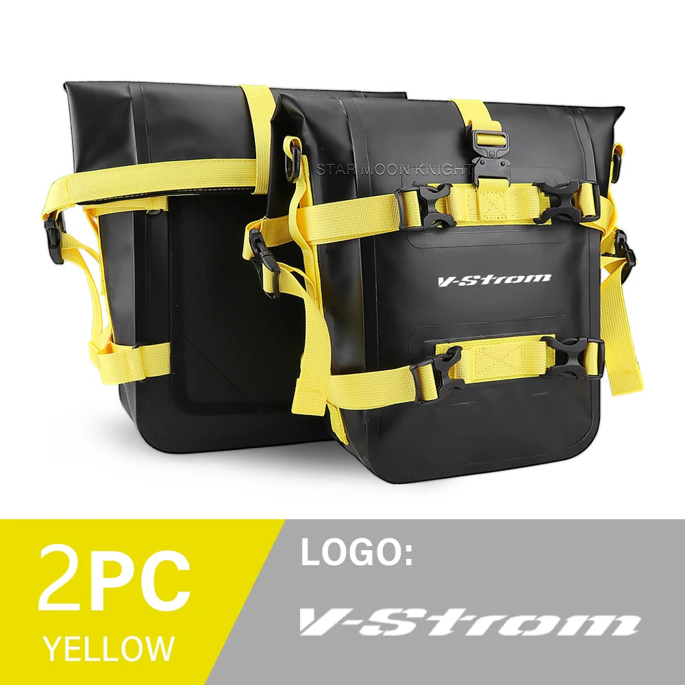 V-Strom Crash Bar Bags | Waterproof DL650 DL1000 Frame Tool Pouches