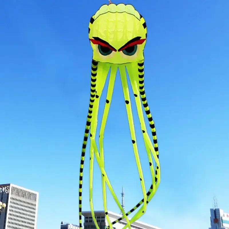 8m Octopus Kite | Massive 3D Soft Inflatable Animal Kite for Adults and Beach Flying