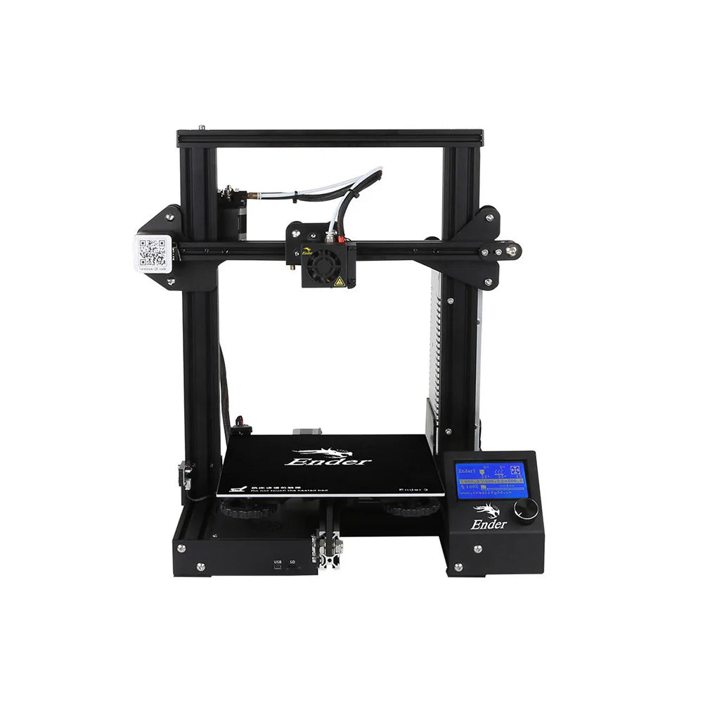 Ender 3 3D Printer - Resume Print & Open Source FDM DIY Kit