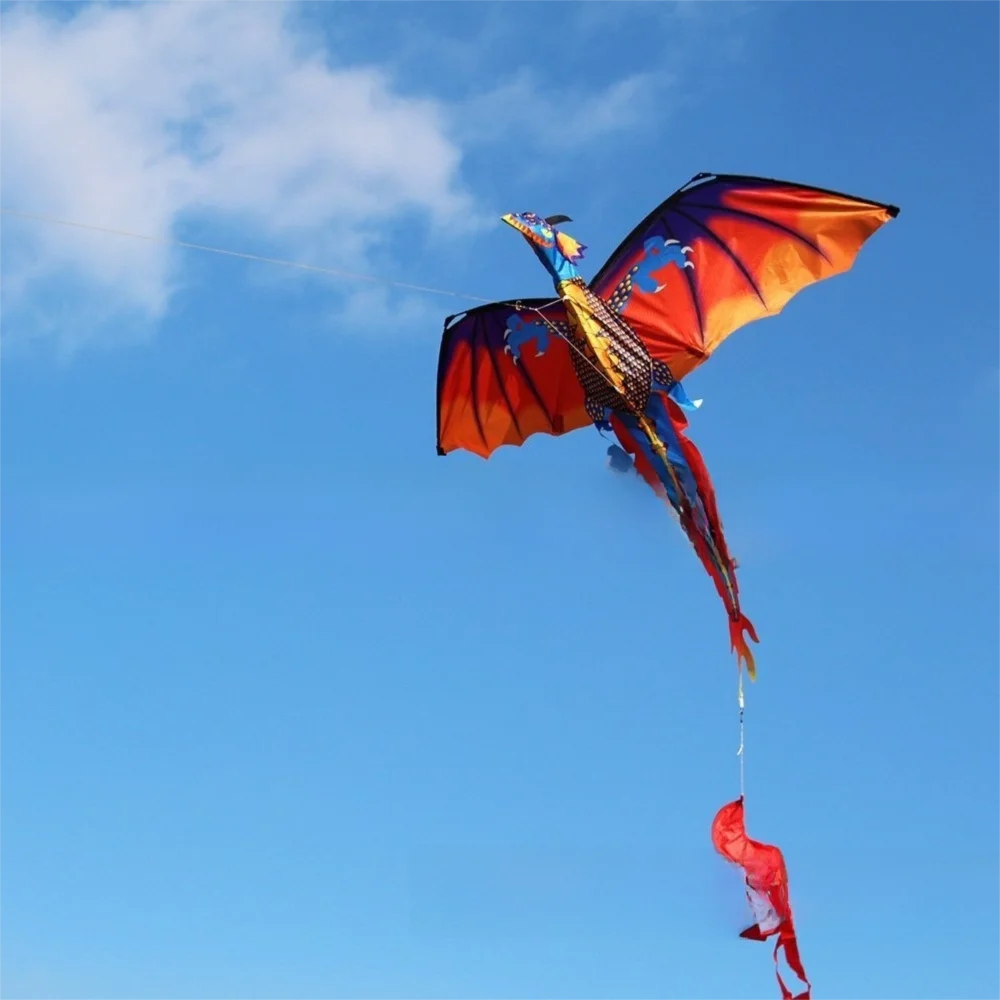 3D Dragon Kite Pterosaur | 100m Line Lifelike Kids Outdoor Beach Toy