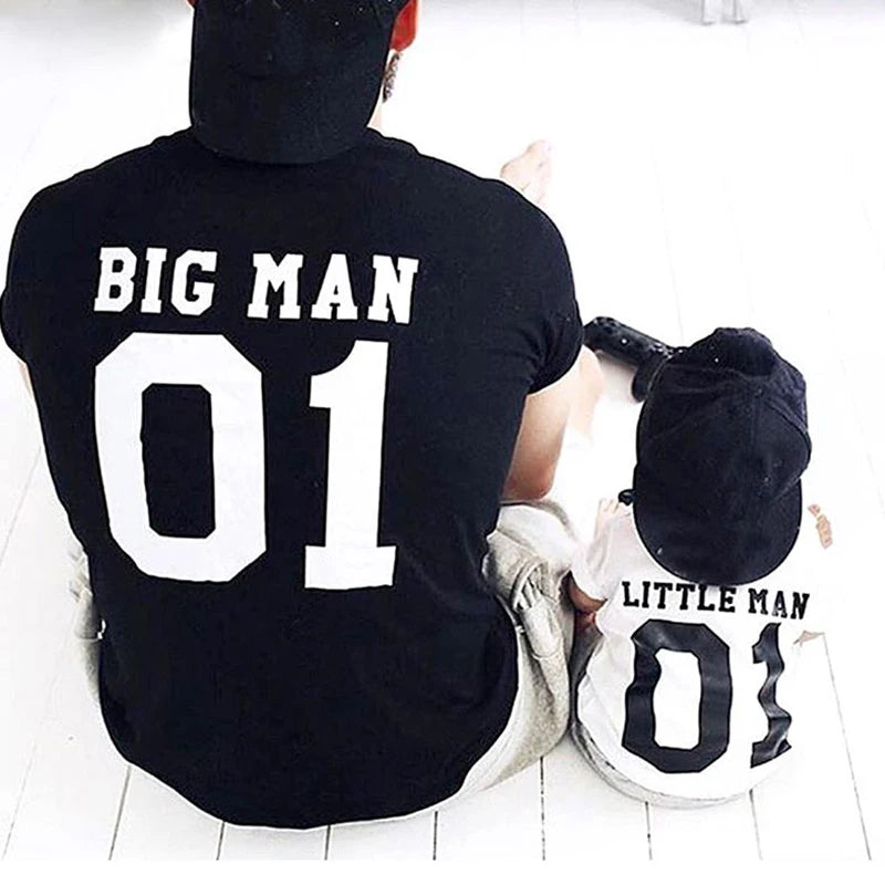 Boss Man and Boss Mini Father and Son Matching T-Shirt Set