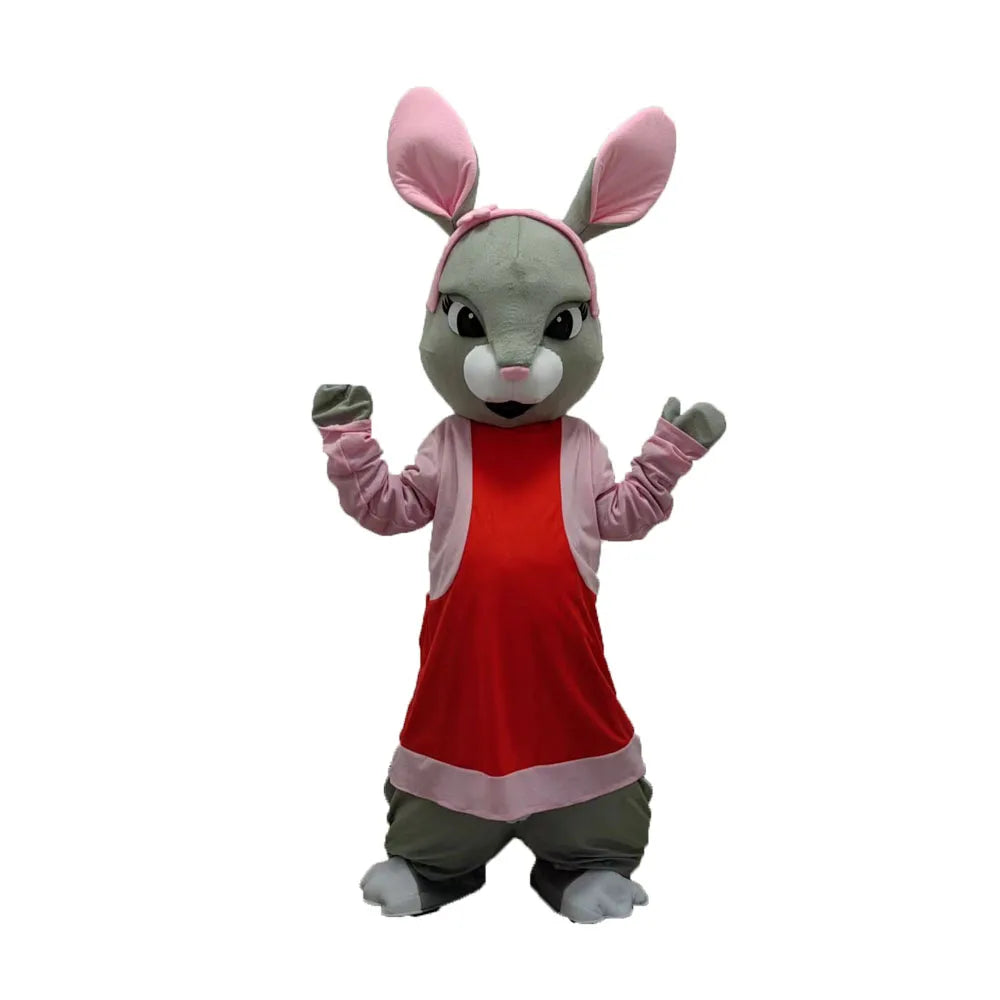 Easter Bunny Adult Mascot Costume - Plush Fursuit Cosplay