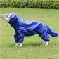 Dog Raincoat | Full Body Waterproof Large Dog Hooded Rain Gear Jacket