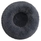Round Pet Bed | Super Soft Plush Dog House Winter Warm Sleeping Mat