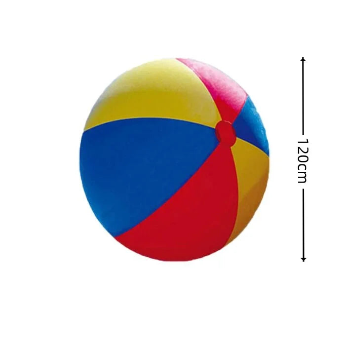 Giant Inflatable Soccer Ball | 80cm Heavy-Duty PVC Outdoor Lawn Game