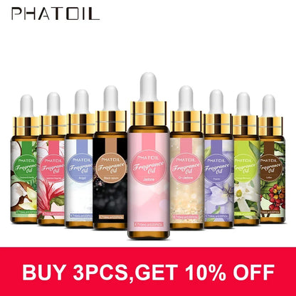 10ml Fragrance Oil with Glass Dropper - Coconut & Vanilla Aroma