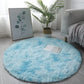 Soft Shaggy Round Rug - Fluffy White Circular Non-Slip Rug