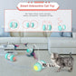 Interactive Cat Toy | Automatic Electronic Mouse with 3 Feathers
