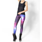 Galaxy Print Leggings | High-Stretch Space Gym Pants & Yoga Tights Set