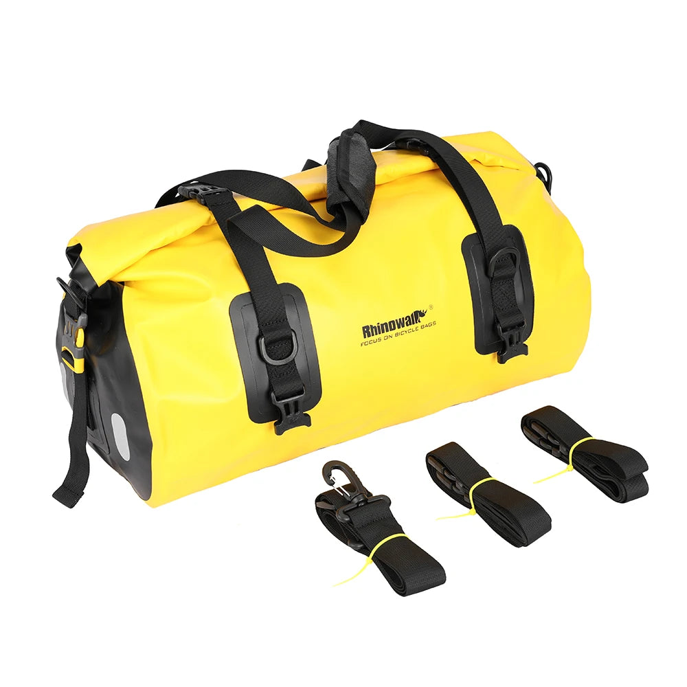 Waterproof Bike Rear Seat Bag | 20L Large Capacity Rack Pannier Pack