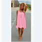 Sexy Womens Mini Summer Dress | Sleeveless Backless Beach Party Robe