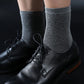 10-Pack Men’s Breathable Cotton Business Socks - Black 6-12
