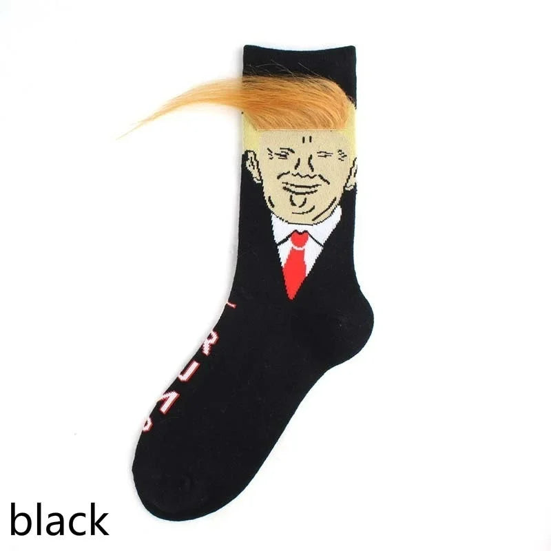 Funny 3D Hairy Socks | Novelty Secret Santa Gag Gift for Men & Women