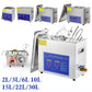 3L Digital Ultrasonic Cleaner | Heated Jewellery Glasses & Dental Bath