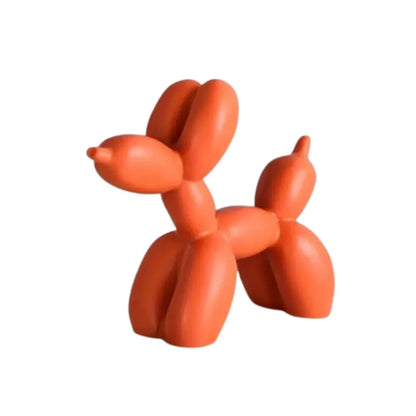 Modern Balloon Dog Statue | Nordic Pop Art Resin Puppy Ornament