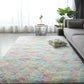 40x60cm Silk Wool Shag Rug - Soft Bedroom Mat & Prayer Carpet