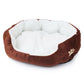Lamb Wool Dog Bed - Plush Pet Cushion for Teddy & Bichon