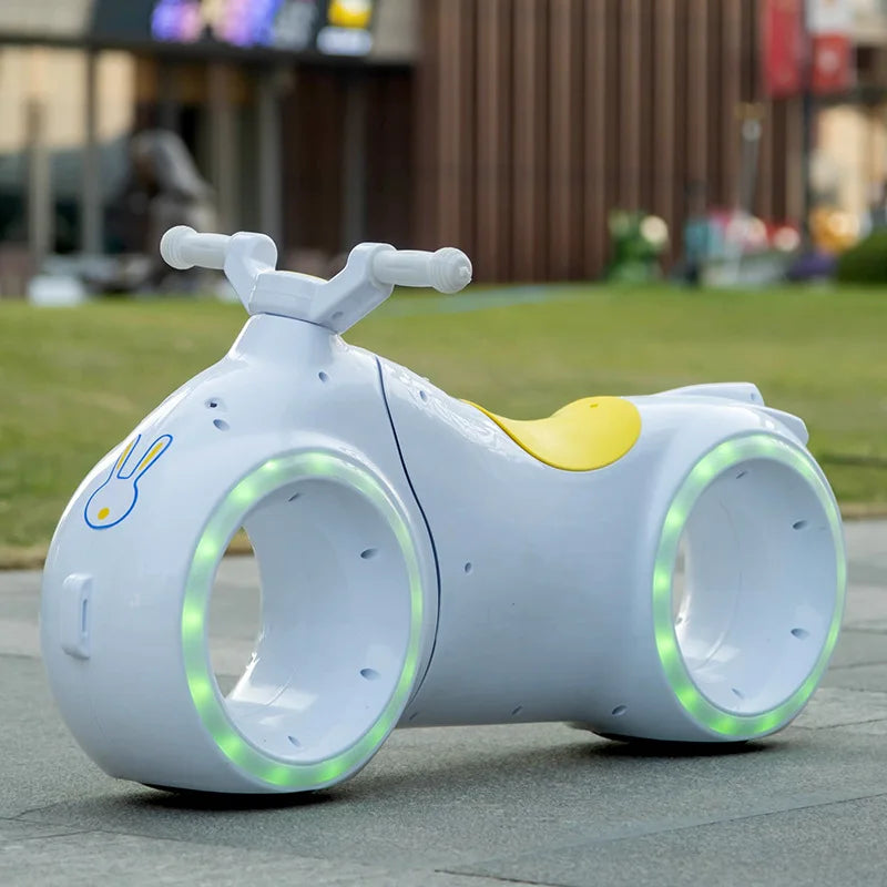 Kids 16-Inch Electric Balance Bike - LED Glow Frame 2-8Y
