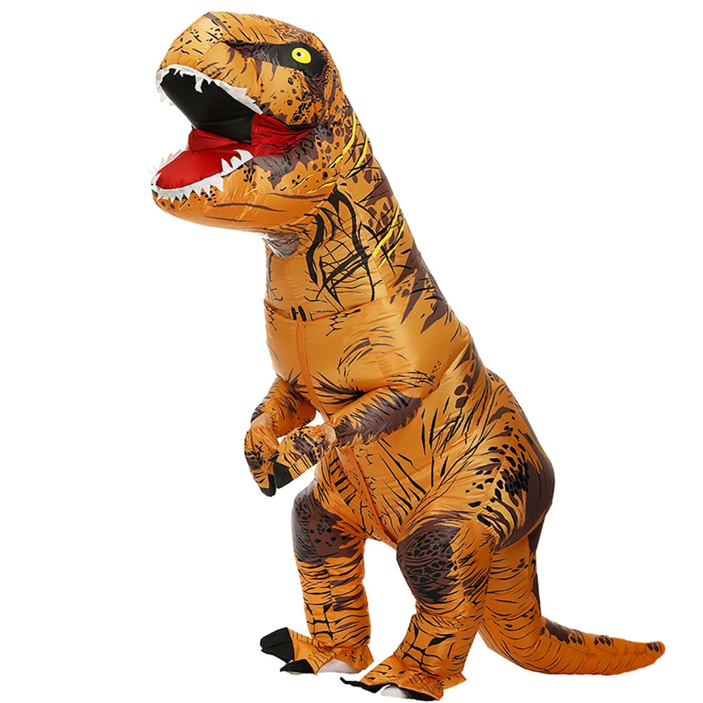 Inflatable T-Rex Dinosaur Costume | Full Body Kids & Adult Cosplay Suit