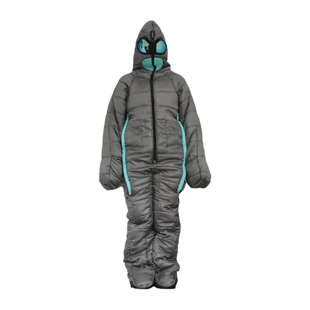 Wearable Humanoid Sleeping Bag | -5°C Winter Mummy Bag with Arm Holes