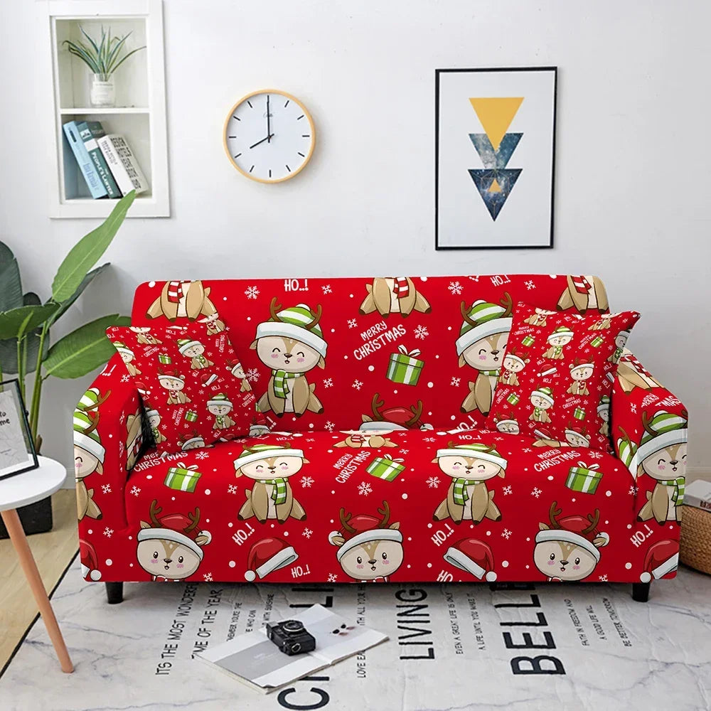 3D Elastic Sofa Covers - Stretch Spandex Couch Slipcover Set