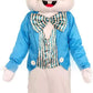 Plush Easter Bunny Costume | Adult Rabbit Mascot Party Outfit & Head