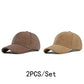 Retro Suede Baseball Cap | Adjustable Hip Hop Snapback Sun Visor
