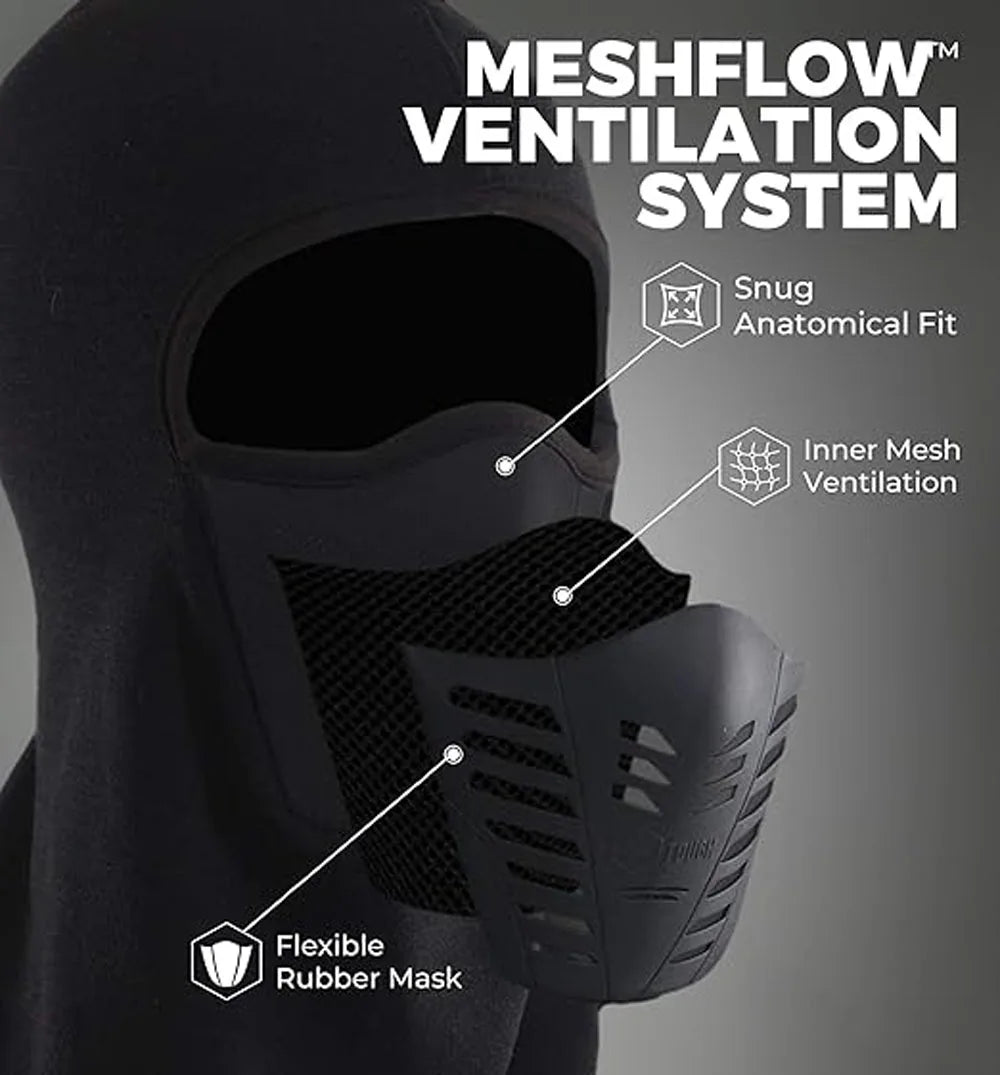 Thermal Balaclava Ski Mask - Windproof Motorcycle Liner Gear