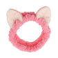 Rabbit Ear Face Wash Headband - Soft Elastic Makeup Hairband