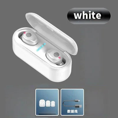 F9 Wireless Earbuds | Bluetooth 5.0 Headset & Emergency Phone Charger