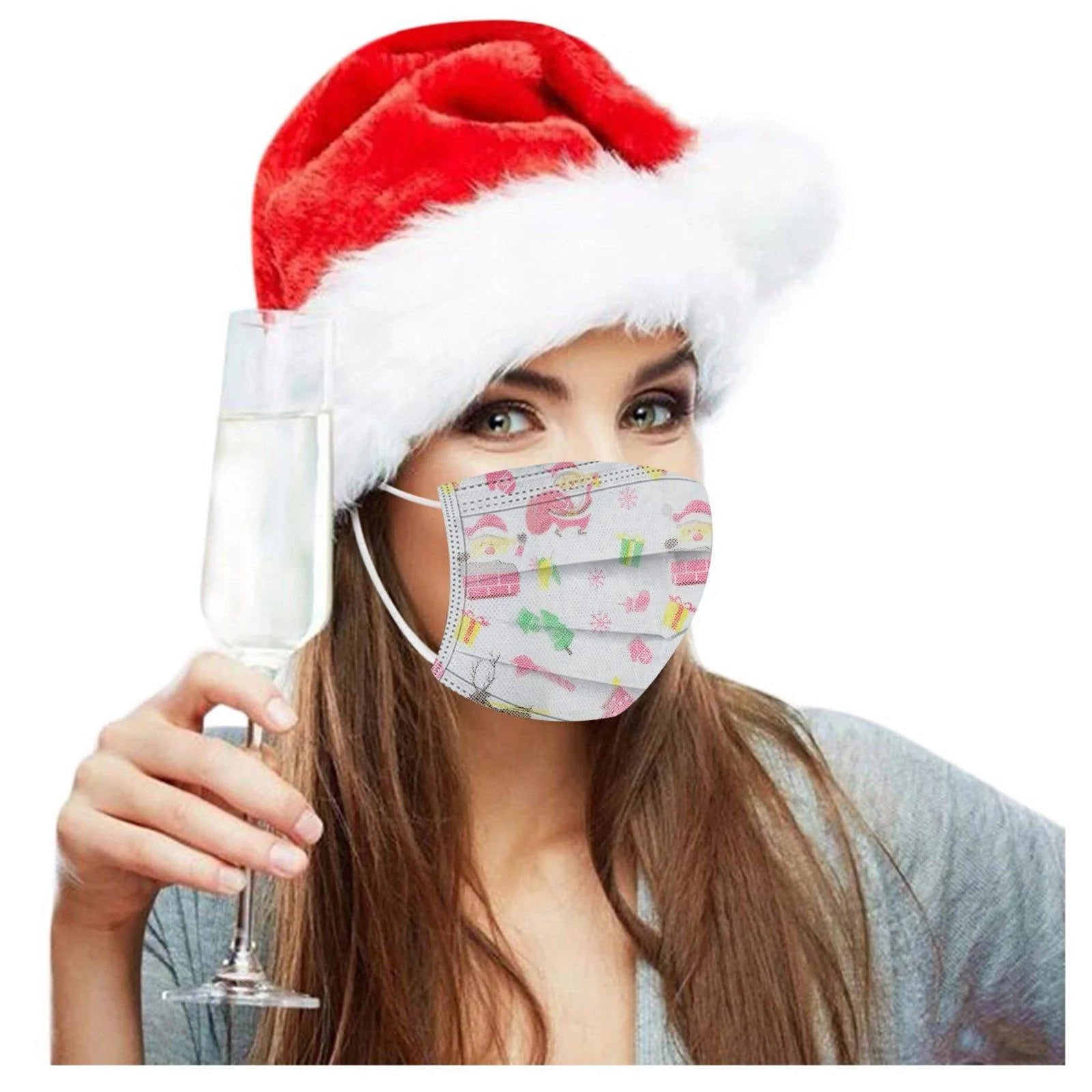 10 Piece Christmas Face Masks For Parties and Gifts - Buy Confidently with Smart Sales Australia