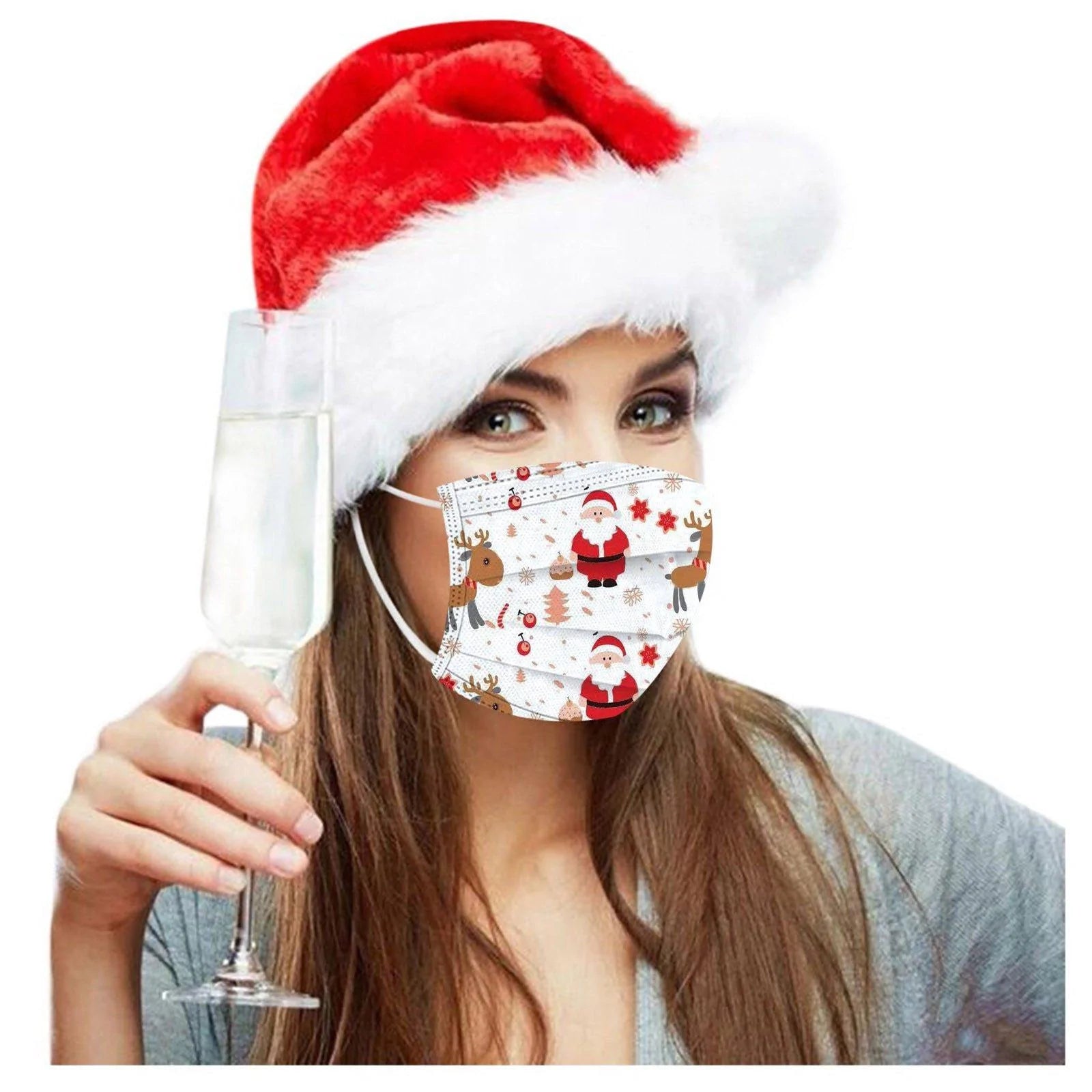 10 Piece Christmas Face Masks For Parties and Gifts - Buy Confidently with Smart Sales Australia