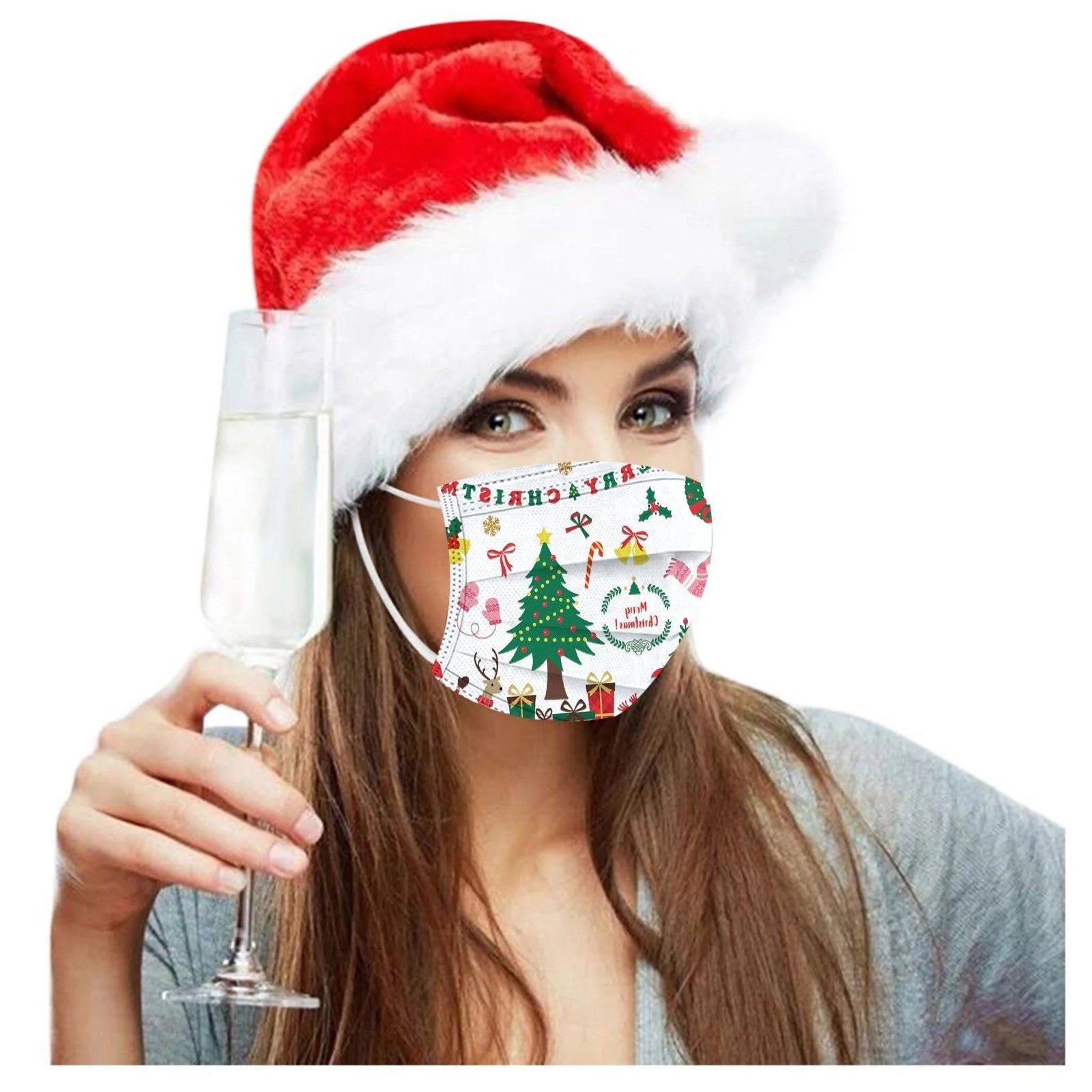10 Piece Christmas Face Masks For Parties and Gifts - Buy Confidently with Smart Sales Australia